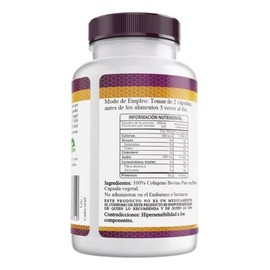 Colageno Puro Hidrolizado Premium 100 Capsulas