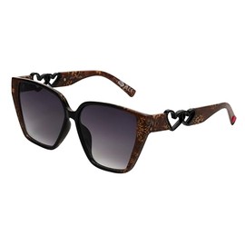 Betsey Johnson Women's Soul Shine Sunglasses, leopard
