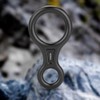 Climbing Rappel, Aluminum Alloy Peak Rescue Terminal 8 Descender Belaying