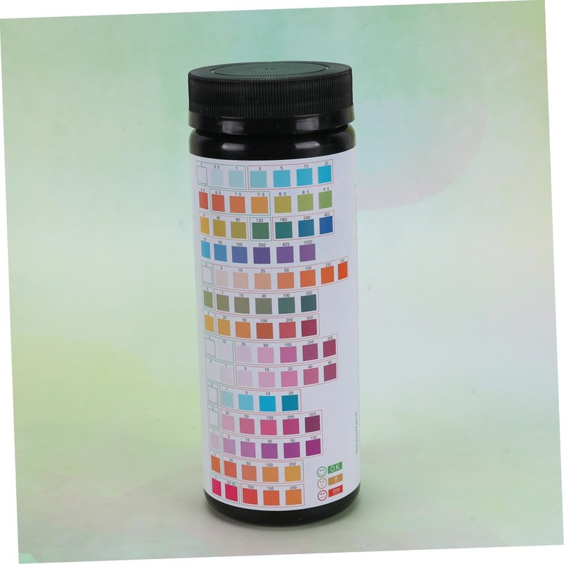 Sosoport 50pcs Pool Test Strips for Ph Hardness Alkalinity and