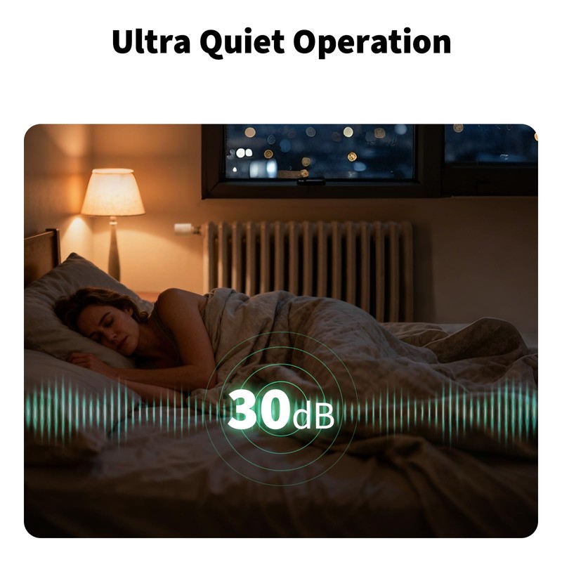 Aqara Zigbee/Thread Smart Radiator Thermostat W600 (Upgraded Version), Heating Control