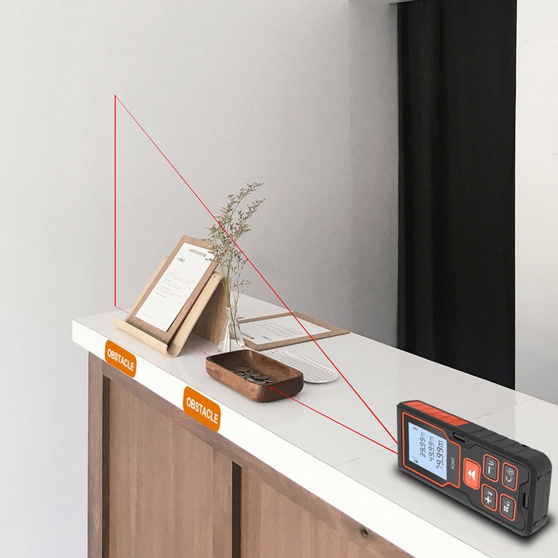 Laser Measure Distance Meter 40m Digital Display Tool for Construction