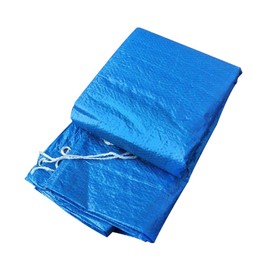 Totority Round Pool Cover Dustproof and Rainproof Protector for Inflatable and Frame Pools Durable Material for Easy Storage Blue