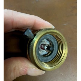 Similar to Ez-Flo Laundry Hose Bib Anti Siphon Vacuum Breaker Spring valve Backflow Preventer 3/4