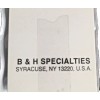 B & H Lot of 10 Stainless Steel 12" Non-Skid