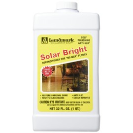 Lundmark Solar Bright Reconditioner Designed for No-Wax Floors, 32-Ounce, 3225F32-6