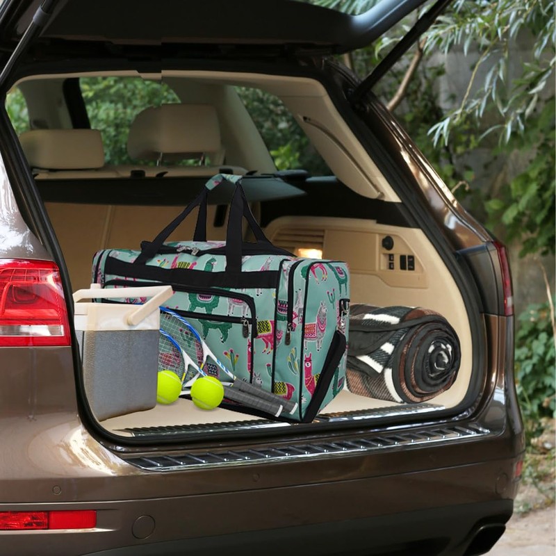 NGIL Canvas 23" inch Duffle Bag (Llama)