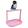 Bird Perches for Cage, Removable Training Perch Stable Design, Safe
