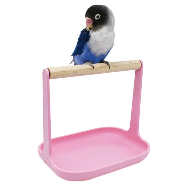 Bird Perches for Cage, Removable Training Perch Stable Design, Safe