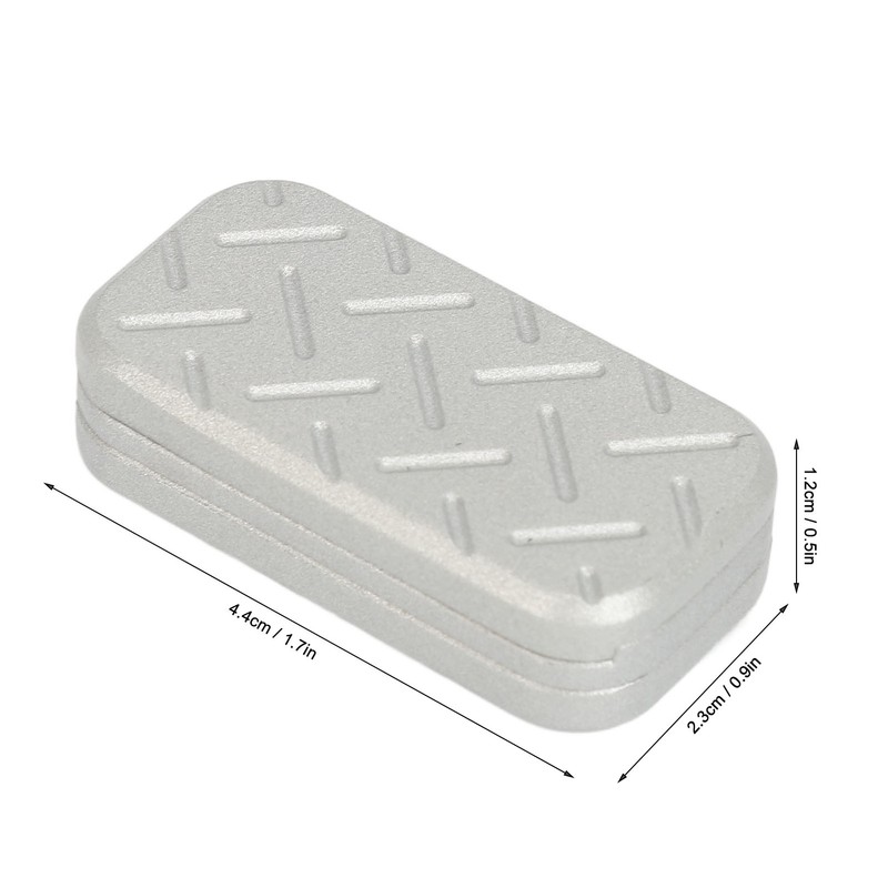 Magnetic Haptic Slider Stress Anxiety Relief Striped Pattern Ergonomic Alloy