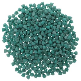 Mobestech Jewelry Polishing Buffing Abrasive Material 500g Conical Tumbling Media Tumbler Grit for Rock Polishing