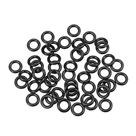 uxcell Nitrile Rubber O-Rings 11mm OD 6mm ID 2.5mm Width, Metric Nitrile Rubber Sealing Gasket, Pack of 50