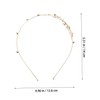 Healeved Elegant Rhinestone Branch Headband for Women Wedding Bride Hair