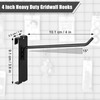 Ntwoiee Gridwall Hooks 4 Inch,12Pcs Display Hooks for Grid Wall,