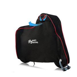 BikeHome Bicycle Cover - 300D Oxford Fabric, Waterproof, Typhoon-resistant, 200x110x70cm, Cycle Cover/Thick/Anti-Theft/Windproof/UV Protection, Reflective Strips, Fits up to 29 inches, Lock Hole