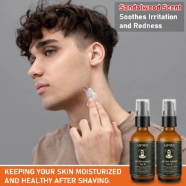 Bálsamo Para Después Del Afeitado Leponix Sandalwood 120 Ml,