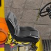 Black Forklift Seat, TY-B10-3 Compact Tractor Back Seat, Orientation Drivers