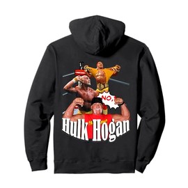 Hulk Hogan_006_Back Printed Pullover Hoodie