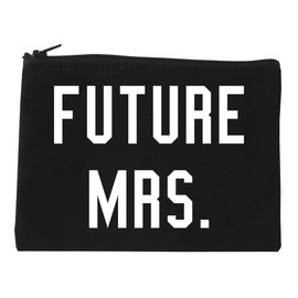 Future Mrs Bride Bridal Shower Cosmetic Makeup Bag