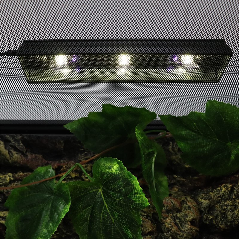Aiicioo Reptile LED UVB Light - LED Terrarium Light with