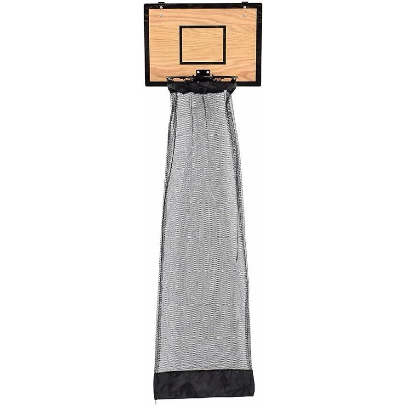 Fury Strike Basketball Laundry Hamper With Hoop Large Black Design