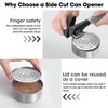 Beneno Can Opener, Side Cut Safety Can Opener Manual Smooth