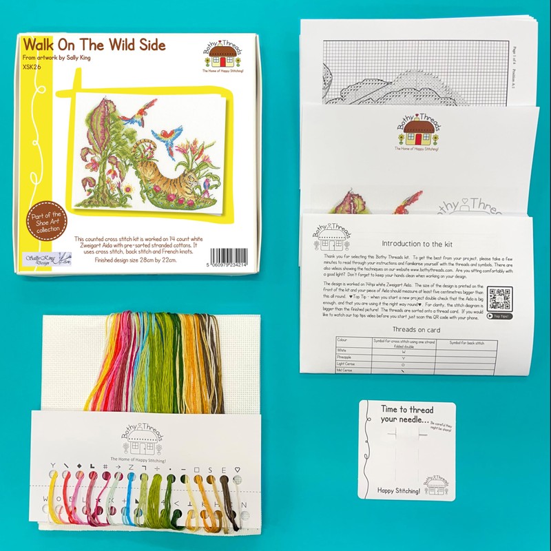 Bothy Threads Counted Cross Stitch Kit - Walk On The