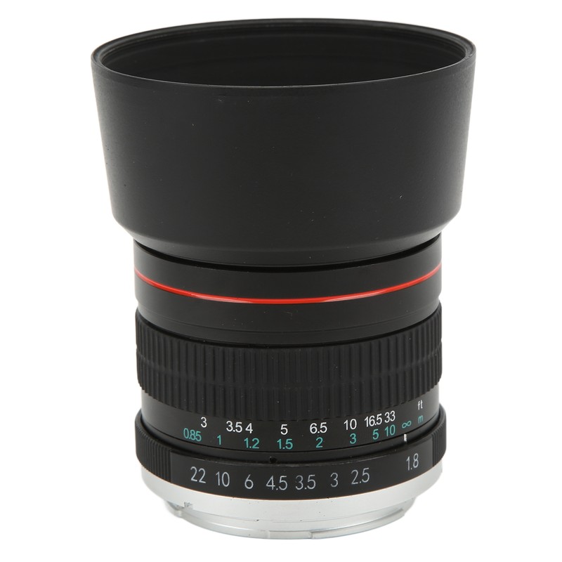 85mm F1.8 Large Aperture Camera Lens Medium Telephoto Manual Focus