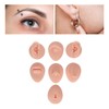 7PC Soft Silicone Body Part Model, Human Ear Mouth Eye