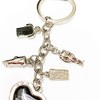 All Blacks Charm Key Ring