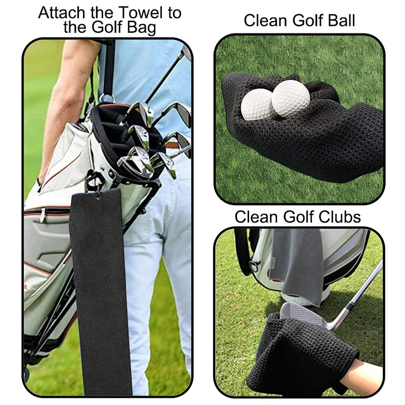 DYJYBMY Look for Ball Repeat Golf Towel, Embroidered Towels for