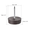 uxcell Furniture Feet Nail Plastic Glide Nails Chair Table Leg