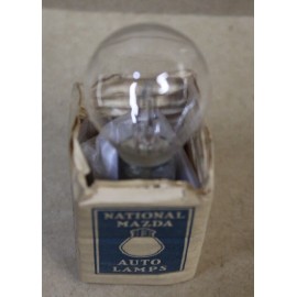National Mazda Automobile Lamp 9 VOLT Vintge Light Bulb #1160