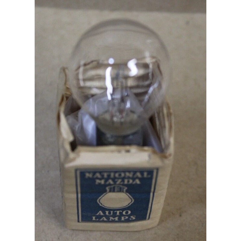 National Mazda Automobile Lamp 9 VOLT Vintge Light Bulb #1160