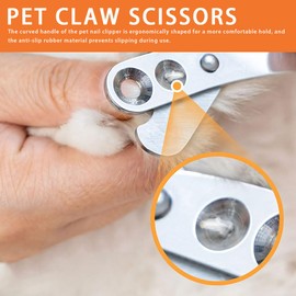 YilKUliHio Cat Claw Clipper Professional Pet Nail Clippers Safe Cat Claw Cutters with Positioning Hole Pet Claw Cutting Tool for Any Small Pet Kittens Puppies Hamsters Rabbits Birds