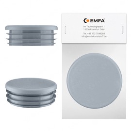 EMFA Round plug cover cap plastic lamellar plug