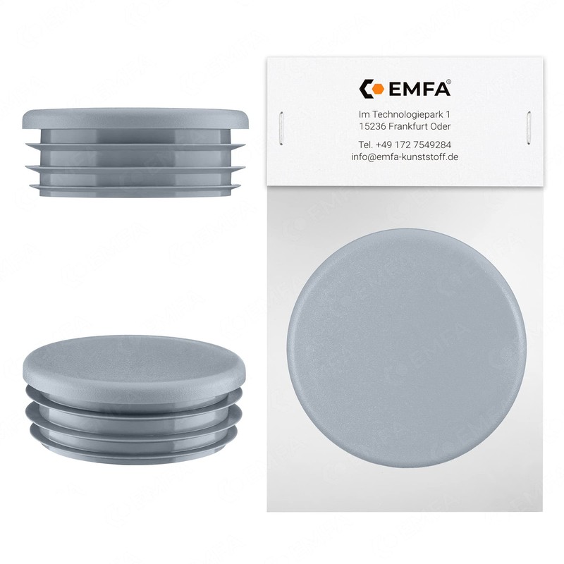 EMFA Round plug cover cap plastic lamellar plug