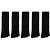 [Not Set] Women's 5 Toe Socks, Cotton Blend, All Year,
