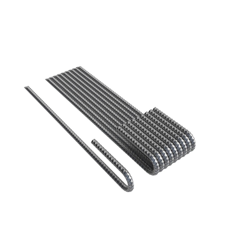 Vodaland Rebar Stakes J Hook Extra Heavy Duty 1/4 inch