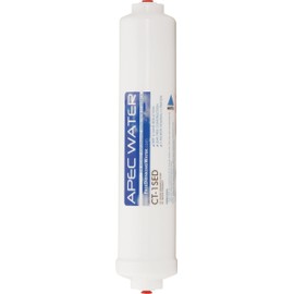 APEC Water Systems Ultimate US Made Stage 1, 10", High Capacity Sediment Replacement Filter with 1/4" Quick - Connector (CT-1SED)