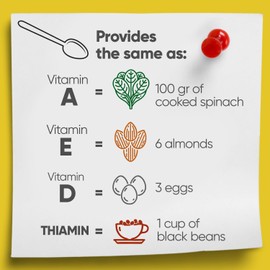 Emulsión de Escocia Cod Liver Oil – Strawberry-Banana Flavor – Vitamins A, D, E & B1 for Immune and Liver Support – Liquid Supplement for Kids – 15.3 Fl Oz | 1-Pack