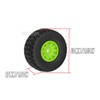 BRCatWPark BRCatWPark RC Front/Rear Wheel Tires for 1/14 Mojave Grom,4pcs