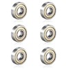 8 Pezzi Cuscinetti a Sfere 608ZZ in Metallo, per Skateboard,