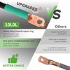 10L0L 3 Awg Golf Cart Heavy Duty Battery Cables for