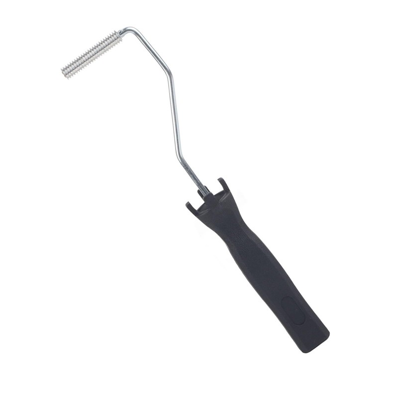 Fiberglass Paddle Roller Set Shank Iron Roller Tool Defoaming Angle