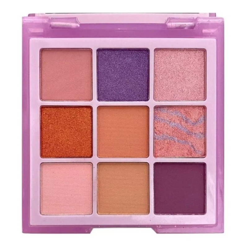 Ion Mini Paleta Portatil Sombras Pastels Mate Y Shimmer 9