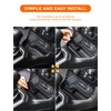 Savadicar - Bandeja de almacenamiento frontal para Jeep Renegade 2015-2017,
