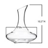 Unbranded Trump Signature Engraved Wine Decanter & 18oz Wine Glasses