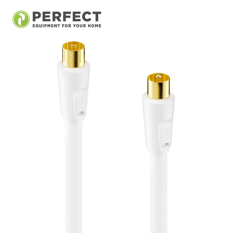 Perfect Antenna Cable Satellite Cable Coaxial Cable TV 7.50 m