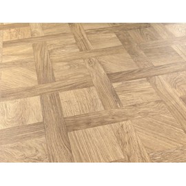 Alpha-Tex PVC flooring in braided wood type, DIN A4 sample piece